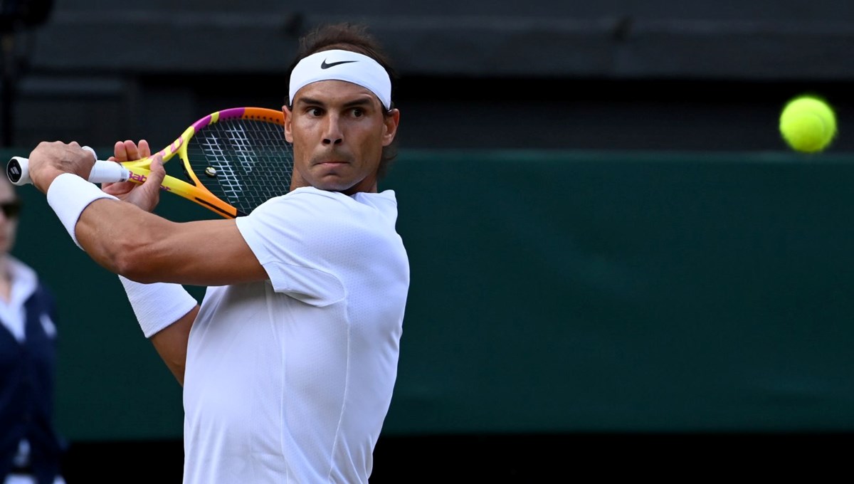 Nadal Wimbledon'da çeyrek finalde