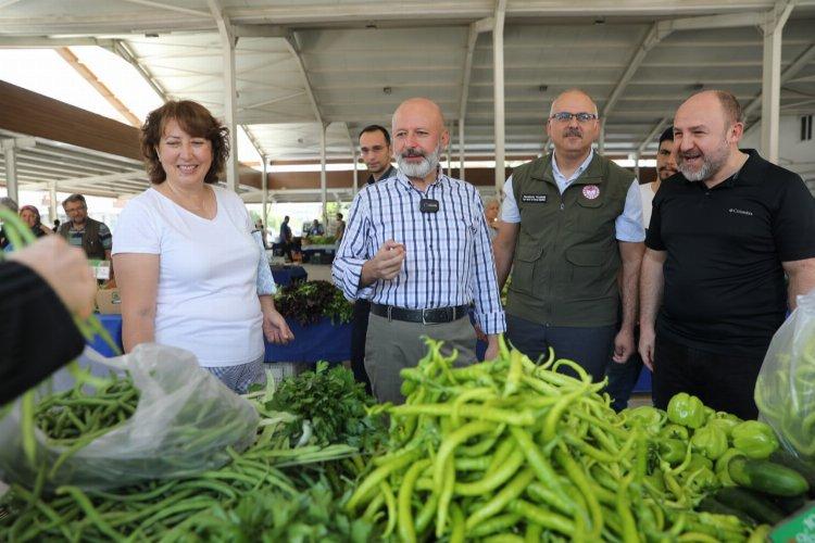 Kayseri Kocasinan'a yüzde 100 ekolojik pazar