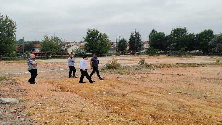 Bilecik Pazaryeri'nin yeni okullarına ilk kazma