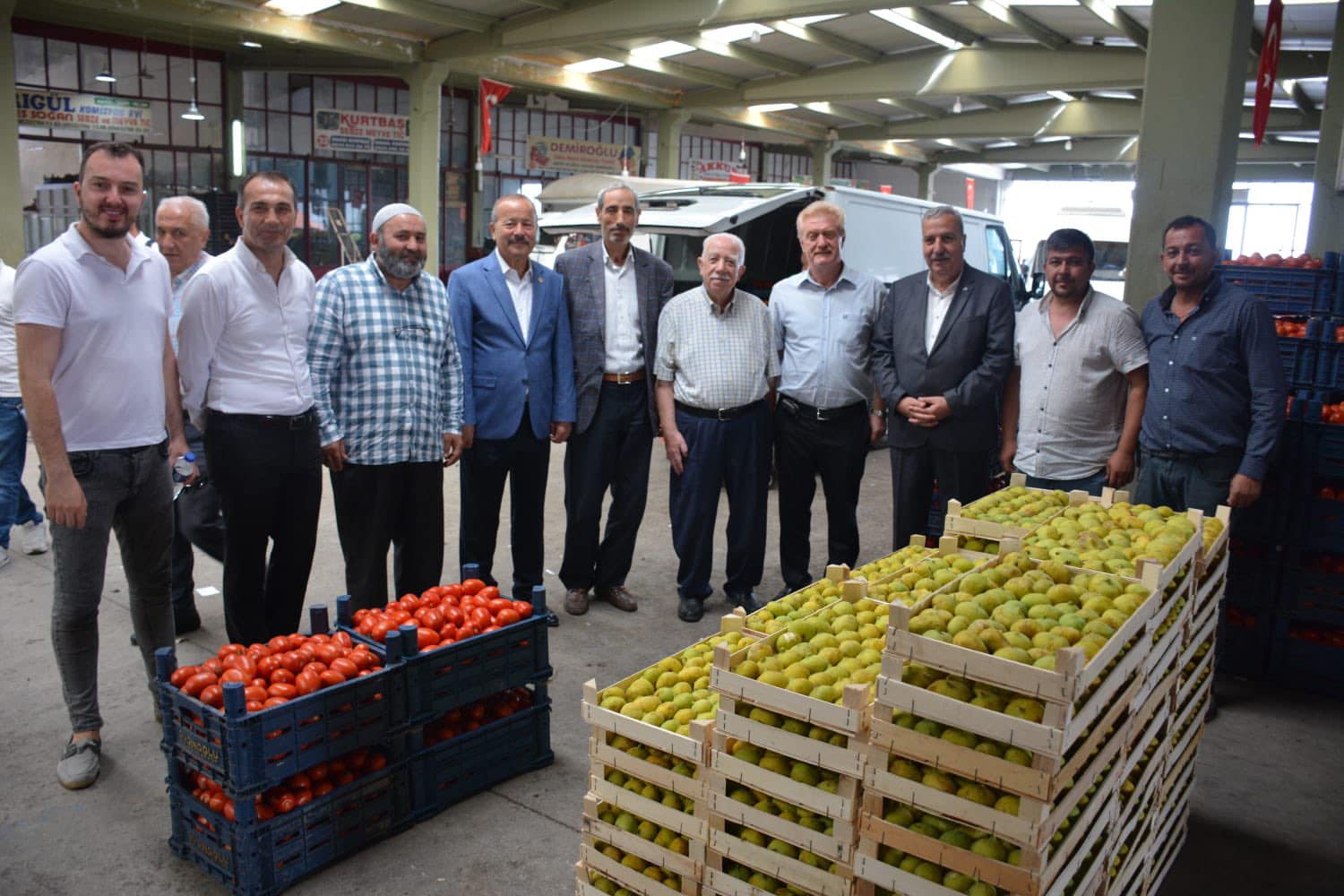 Taytak’tan Hal Esnafı'na ziyaret