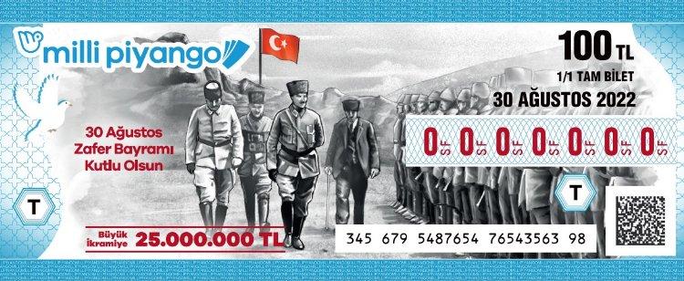 Milli Piyango'dan 25 milyon liralık ikramiye