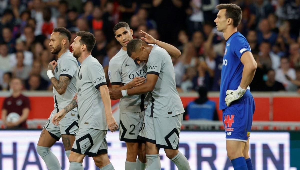 PSG gol oldu yağdı: Mbappe'den hat-trick