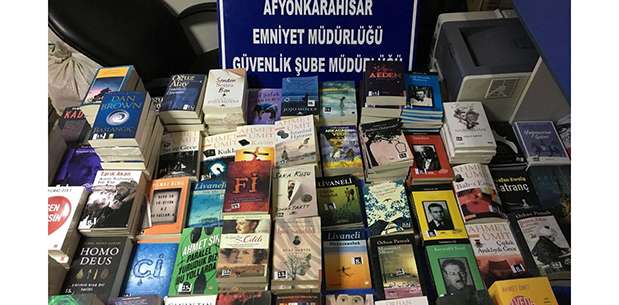 Afyon'da Korsan Kitap Operasyonu