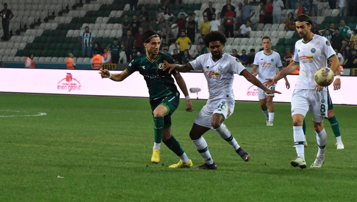 Konyaspor maç fazlasıyla liderliğe yükseldi