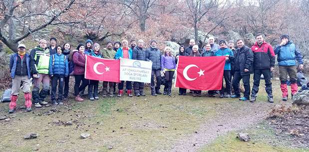 AFDOS 2017 yılına doğada veda etti