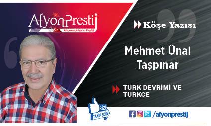 TÜRK DEVRİMİ VE TÜRKÇE