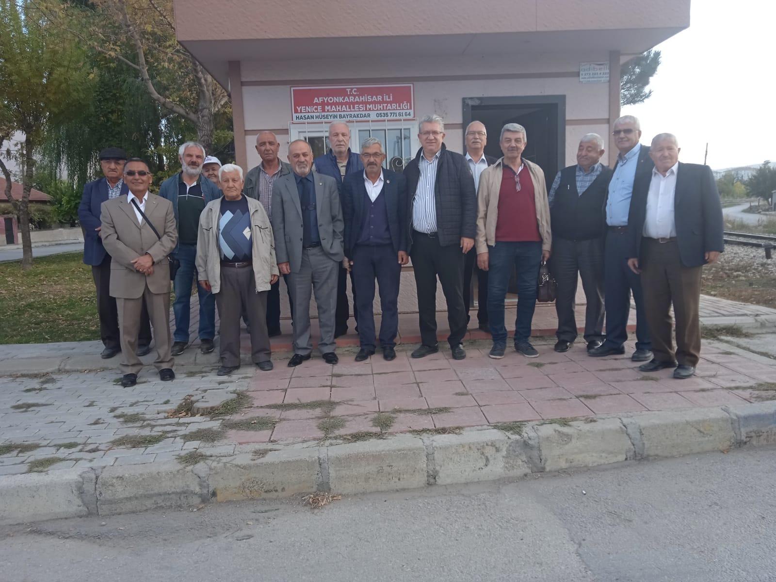 Dr. Demirkırkan'dan mahalle ziyareti