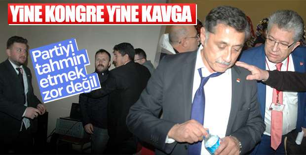 CHP'deki kavga ulusal basında