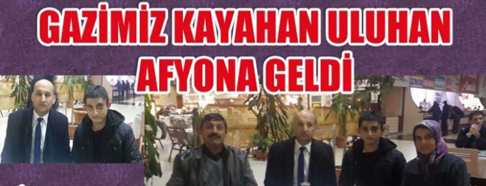 Gazimiz Afyonkarahisar'a geldi