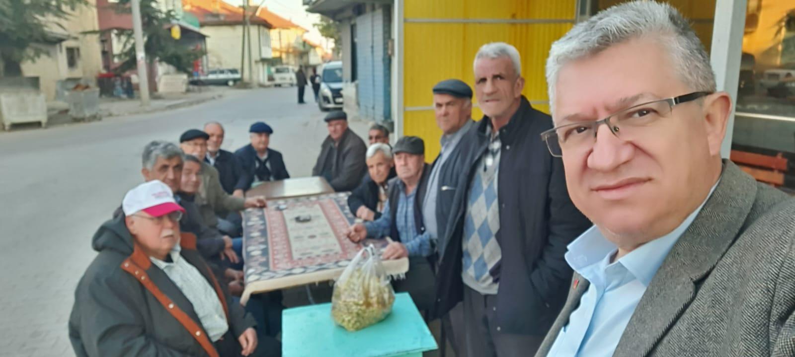 Dr. Demirkırkan, belde ve köylerde vatandaşları dinledi