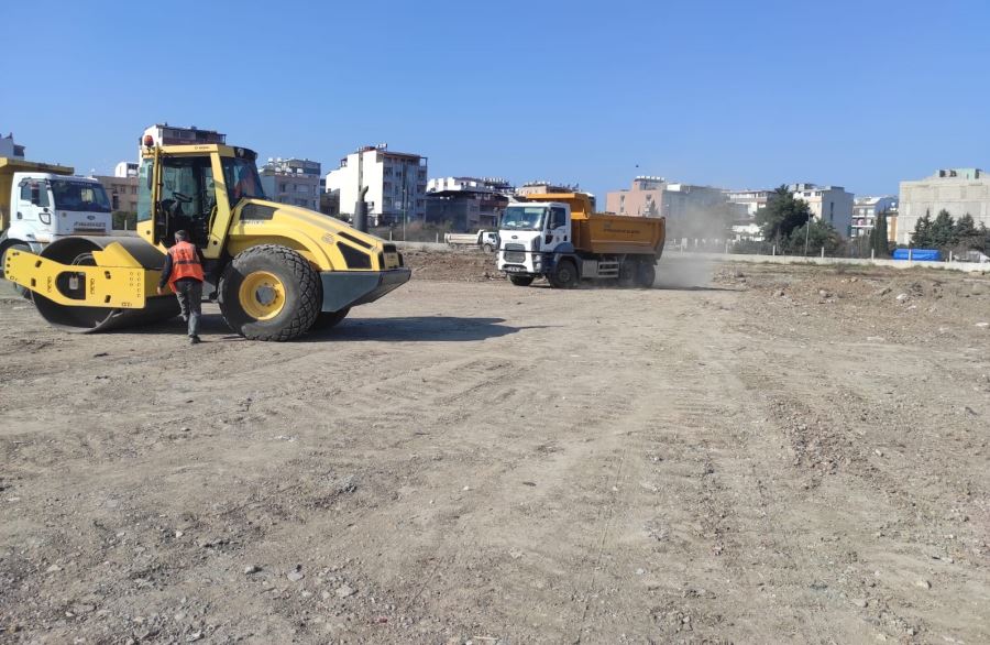 Konteyner kentlerin altyapısına yoğun mesai