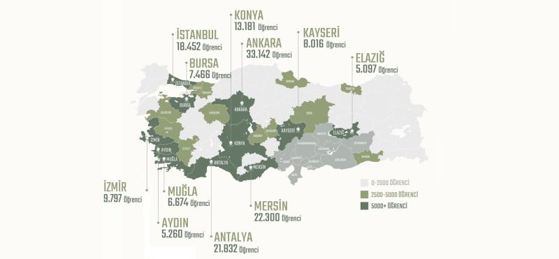 242 bin 904 depremzede öğrencinin başka illere nakli yapıldı