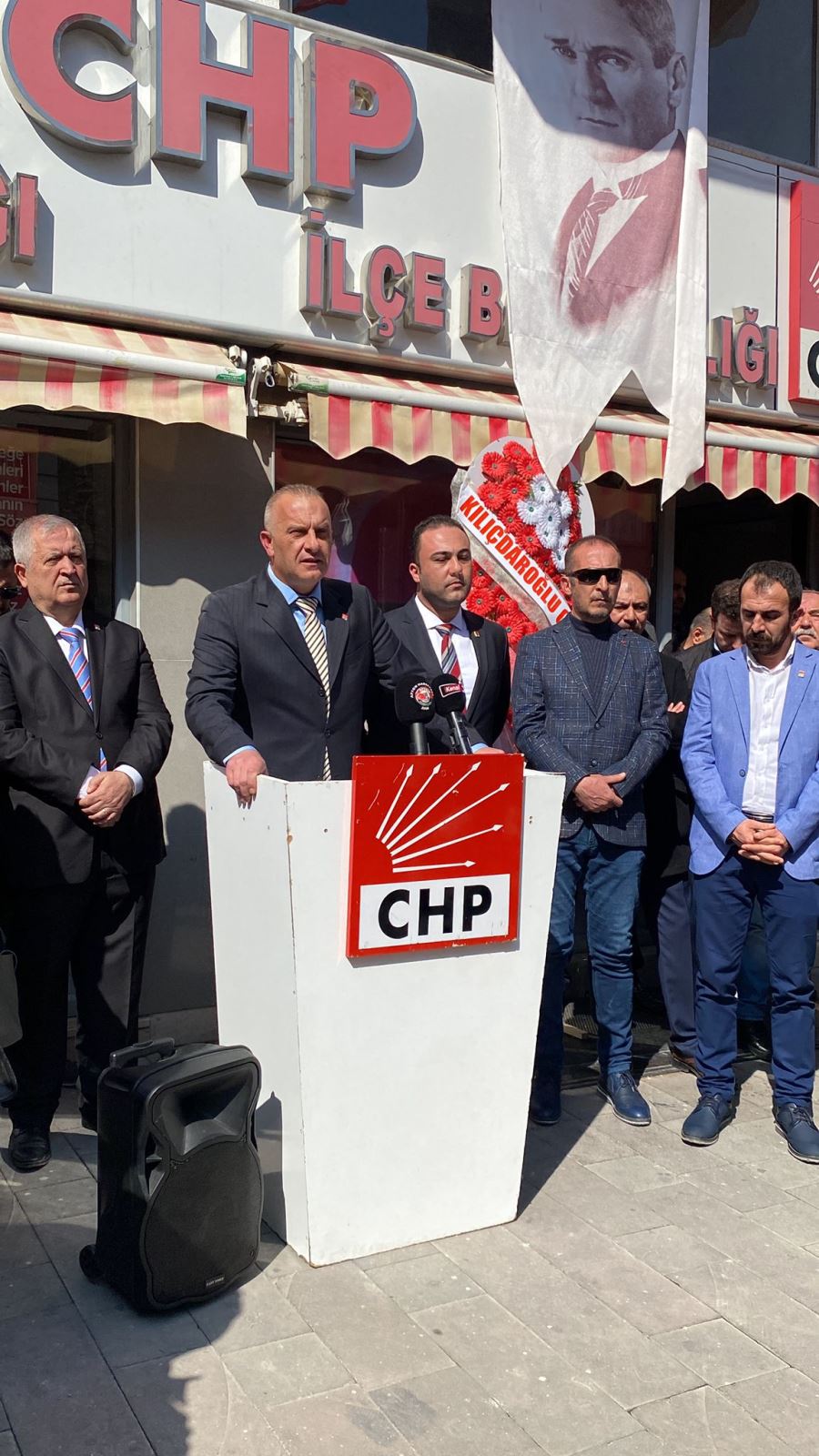 Afyonkarahisar CHP İl Başkanlığındaki Basın Açıklaması