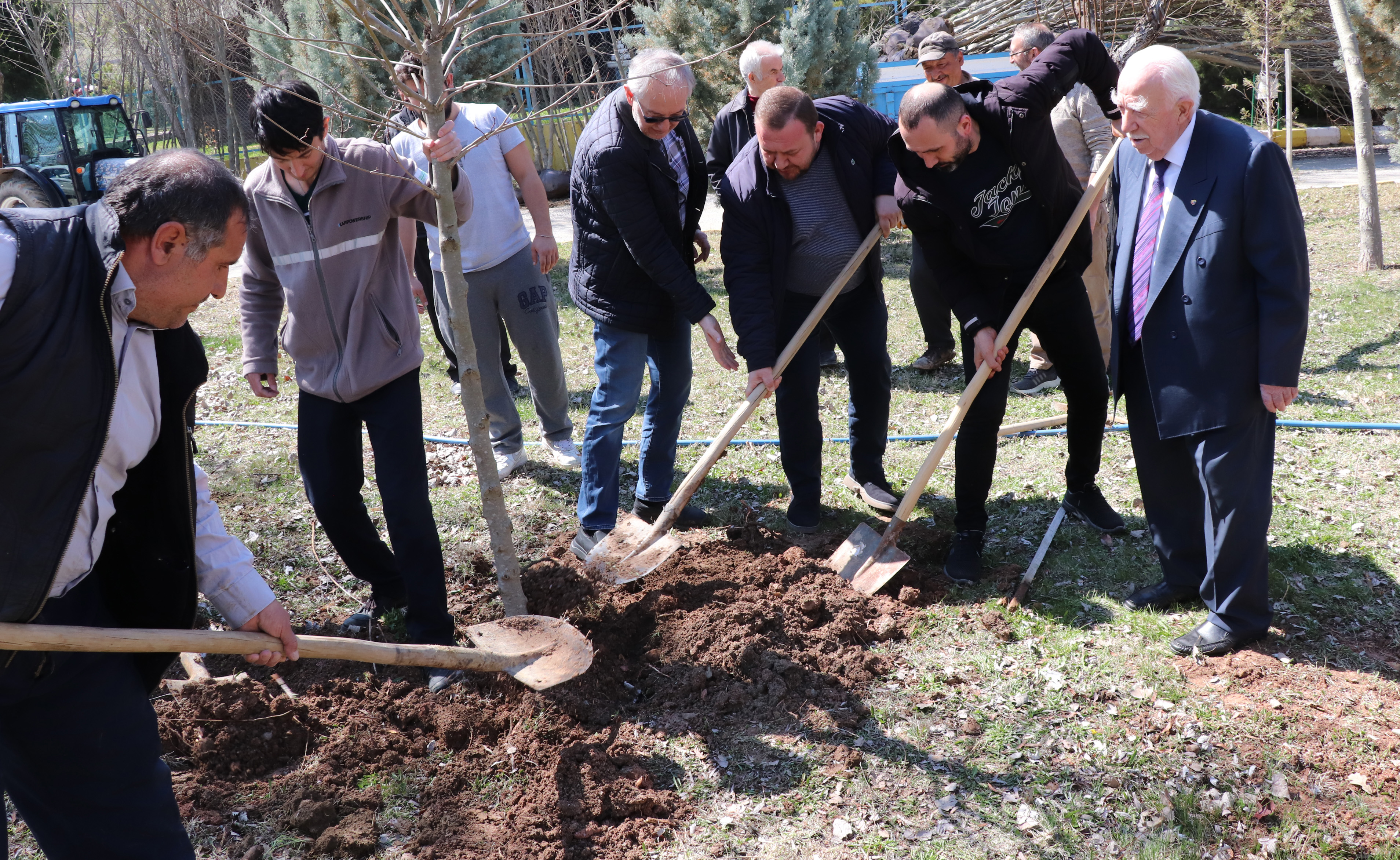 Gecek Termal A.Ş.’de 232 ağaç dikildi