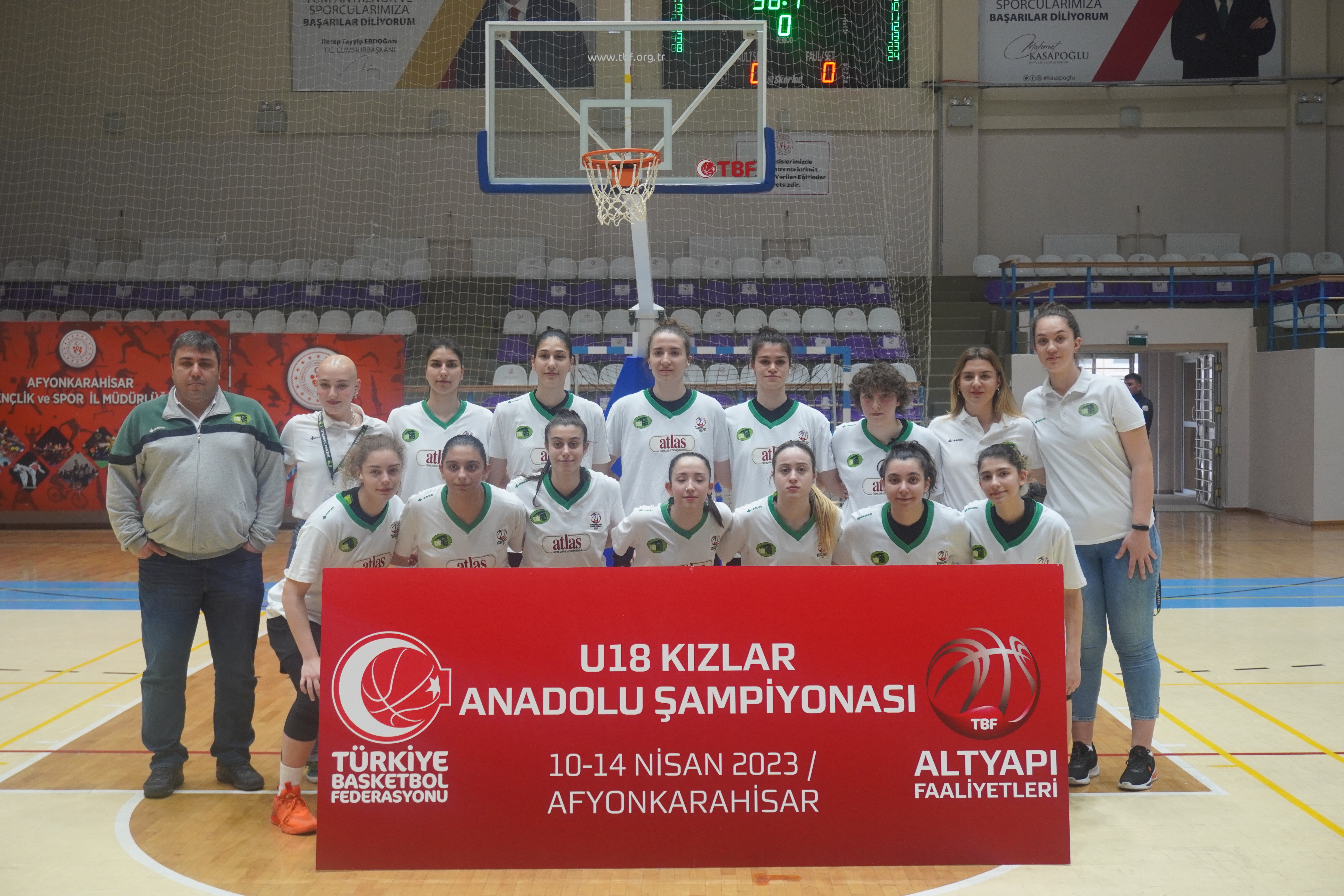Basketbol U-18 Anadolu Şampiyonası Afyonkarahisar’da başladı