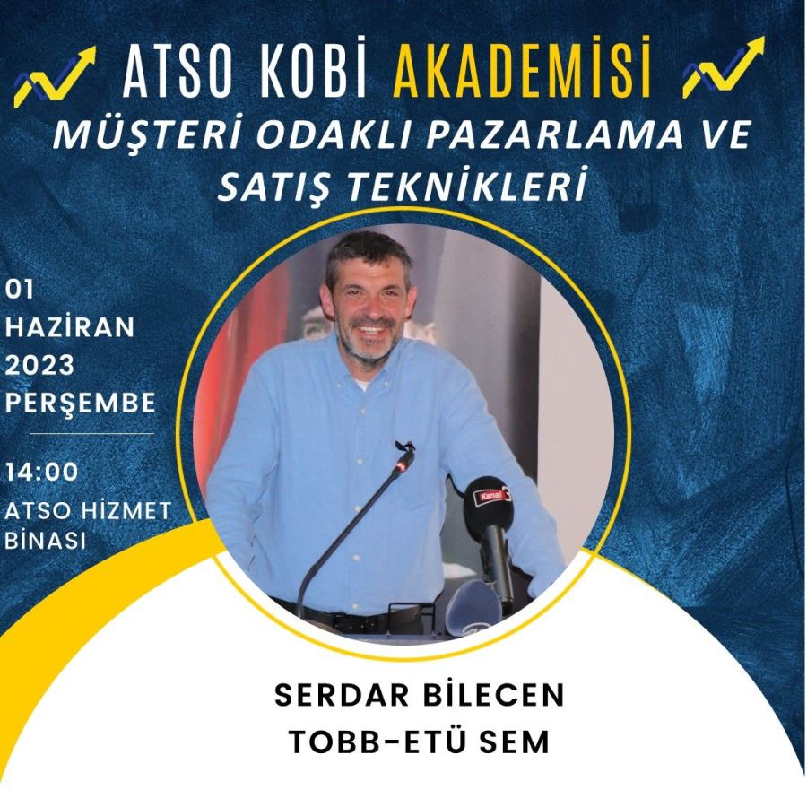 ATSO KOBİ Akademisi'nde Eğitim