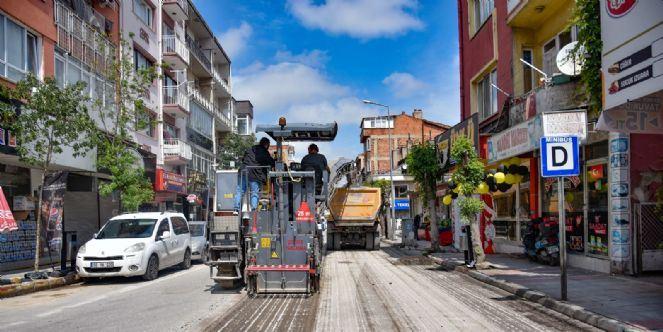 Afyon'da bu caddede kazı çalışması var