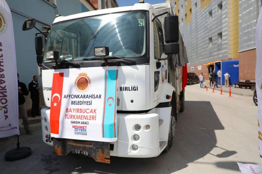 Afyonkarahisar'dan Bayırbucak Türkmenlerine yardım