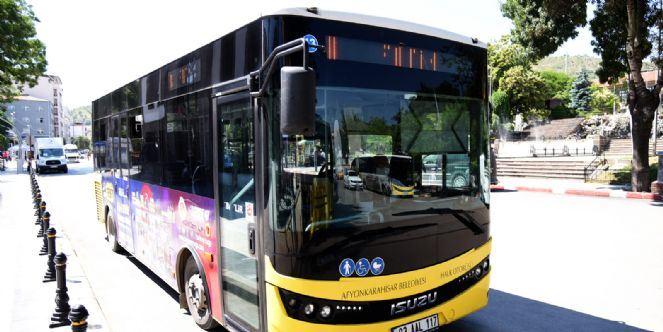 Afyonkarahisar'da Halk Otobüsleri Bayram Süresince Ücretsiz Sefer Yapacak