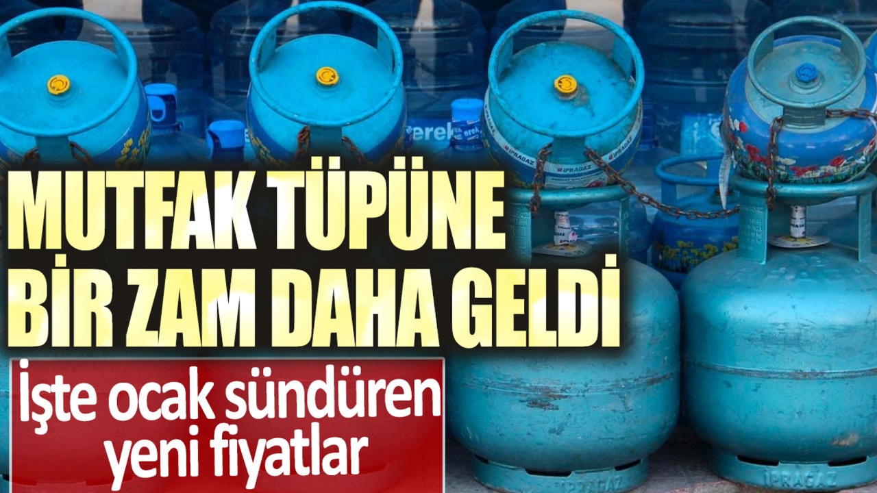 Mutfak tüpüne BÜYÜK BİR ZAM daha yapıldı: Büyük küçük piknik tüp fiyatları değişti...