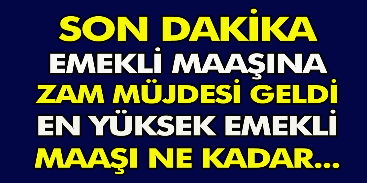 Emekliye EK ZAM tablosu NETLEŞTİ! SGK-SSK, Bağkur, EYT'liye çıplak 11.213 TL maaş! 1.300 İntibak payı, 8 bin TL seyyanen zam...