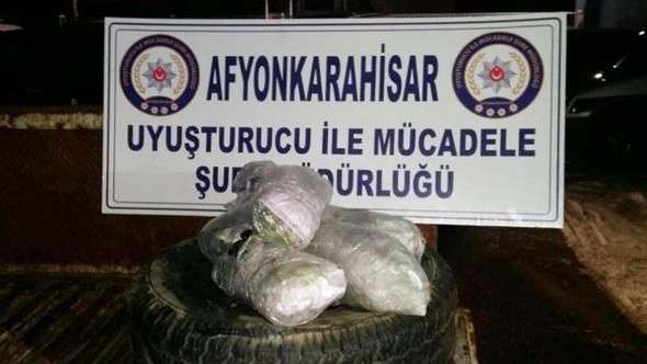 Afyonkarahisar'da uyuşturucu operasyonu