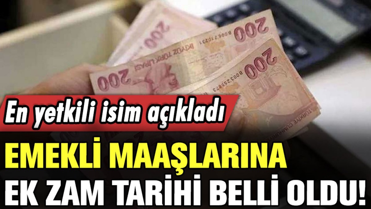 SON DAKİKA: SSK ve Bağkur en düşük emekli maaşına gelecek ek zam tarihi belli oldu!