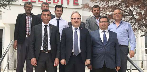 Vali Tutulmaz Merkeze Bağlı Belde Belediyelerini ziyaret etti