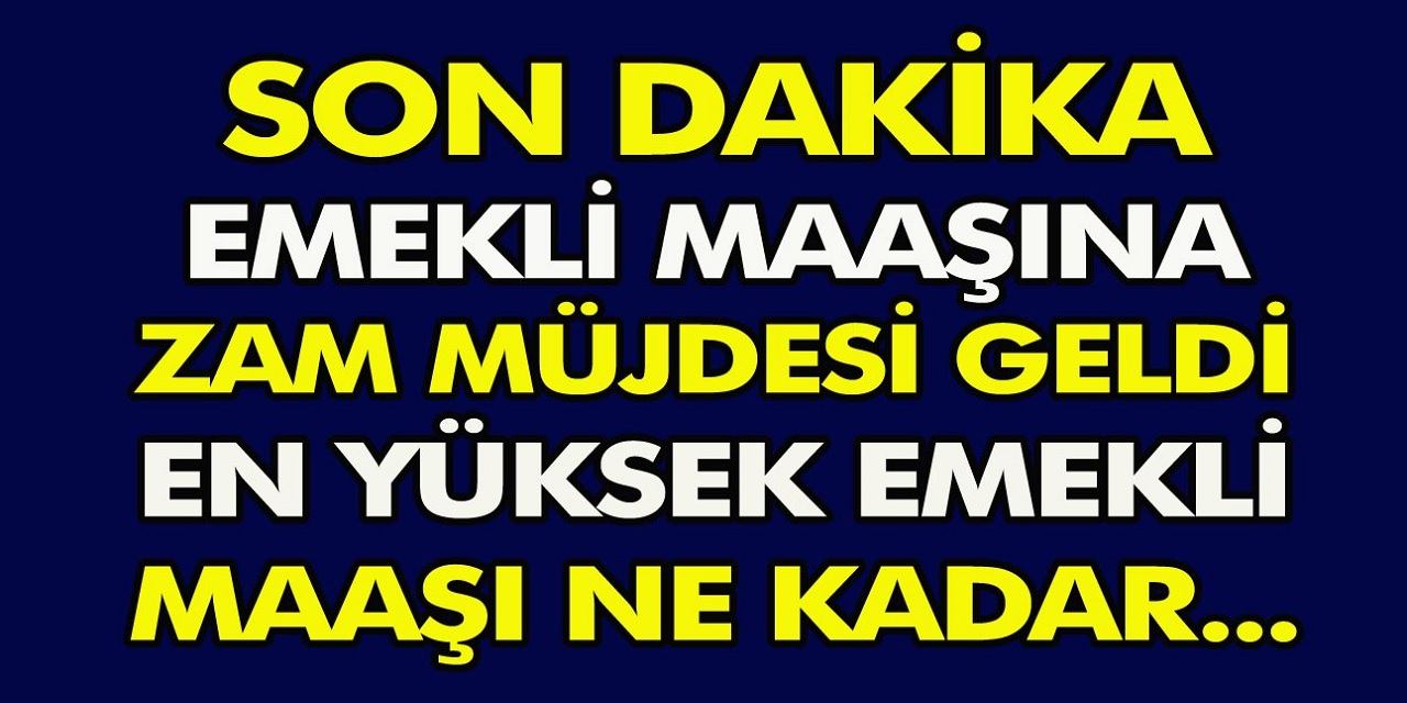 15,5 milyon SSK ve Bağ-Kur emekli maaşına gelecek zam belli oldu... Bakan Şimşek, en düşük maaş alan emeklilere müjdeyi verdi...