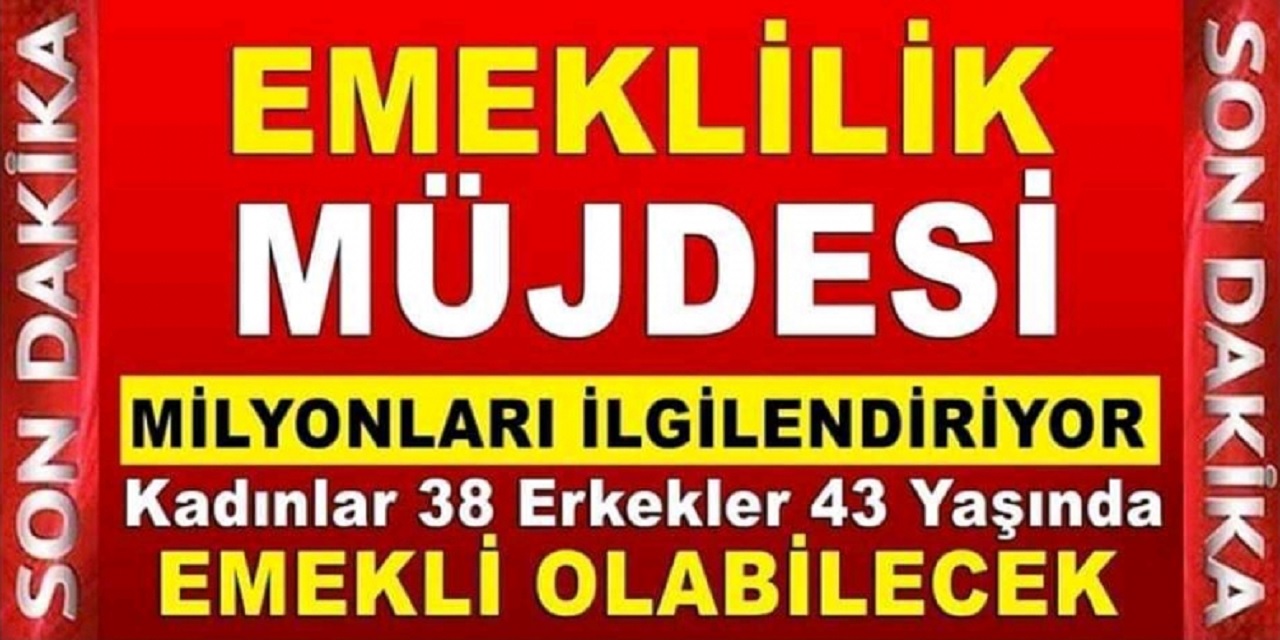 1999 ila 2010 yılları arası SGK girişi olanlara müjde: 49-50-55 yaş altında olanlar için erken emeklilik TABLO açıklandı!