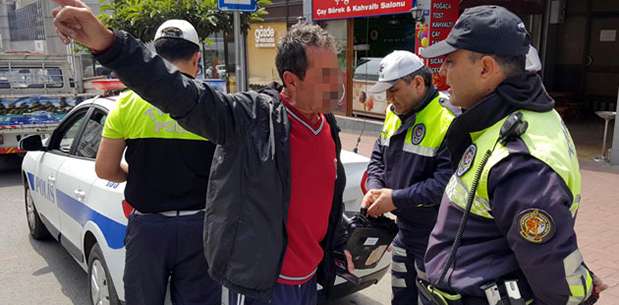 Allkollü sürücüden polise tepki: İnsan kız arkadaşının yanında alınır mı?