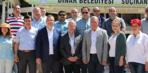 Dinar'da Uluslararası Şehirler Derneği toplantısı