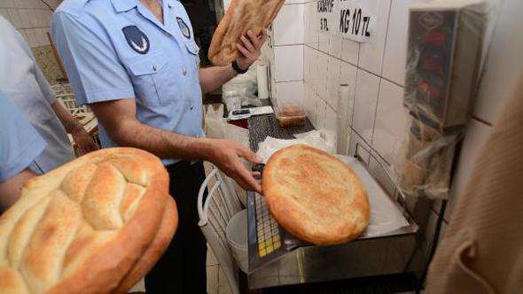 Sandıklı'da pide ve et denetimi