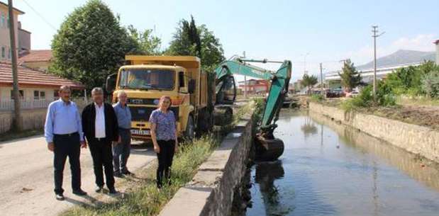 Büyük Menderes'te temizlik