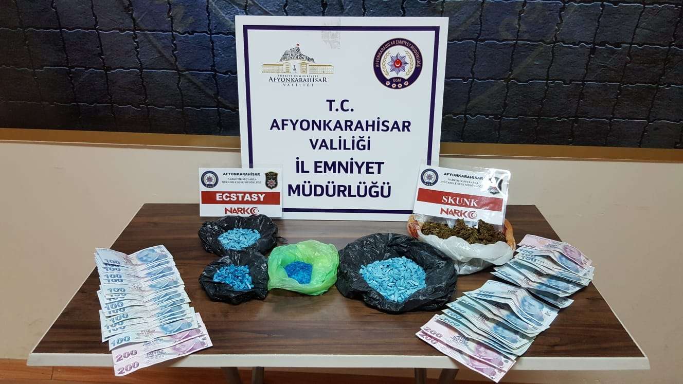 Afyonkarahisar'da uyuşturucu operasyonu