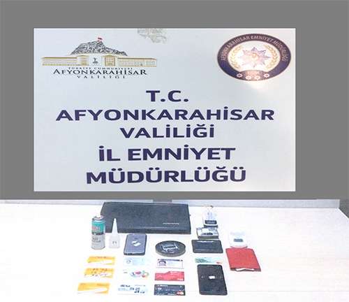 Sahtekârlar Afyon'da yakalandı