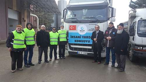 TÜRKİYE’NİN DÖRT BİR YANINDAN İNSANİ YARDIM ELİ