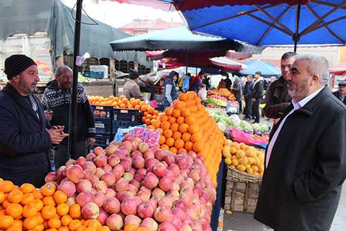 BAŞKAN KARGIN'DAN SEBZECİLERE MÜJDE