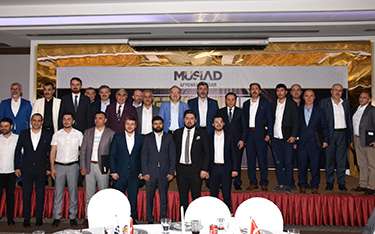 MÜSİAD’ın İftar yemeğinde biraraya geldi