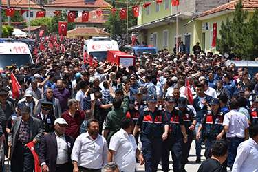 Şehit J. Tğm. Şafak Evran Ebediyete Uğurlandı