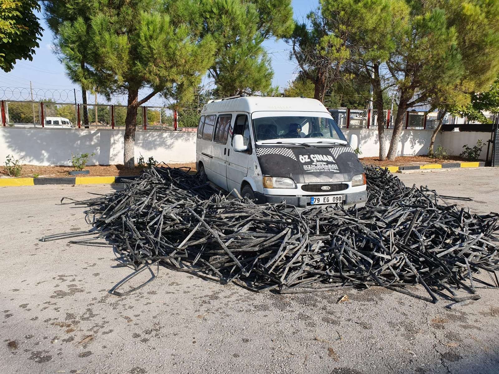 Boru hırsızları yakalandı