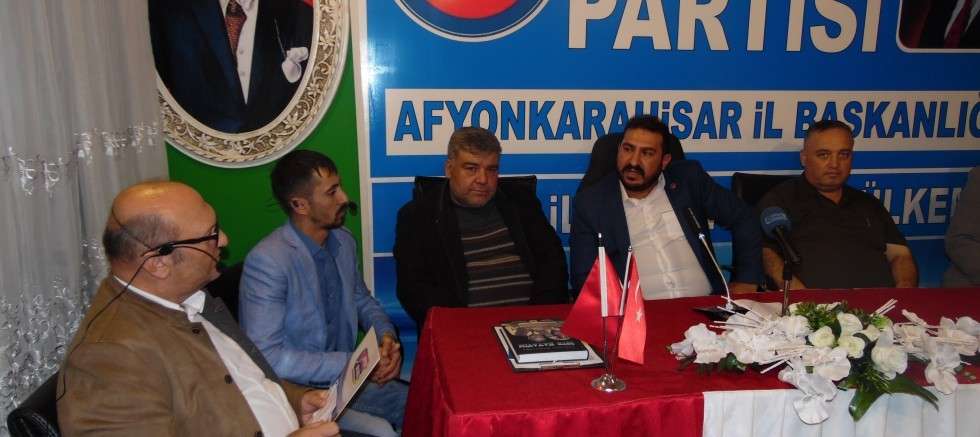 ÜLKEM PARTİSİ AFYNKARAHİSAR İL BAŞKANLIĞI HAFTALIK BASIN AÇIKLAMASI