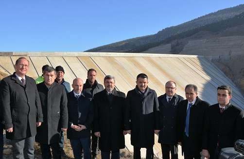 Tarım ve Orman Bakanı Dr. Bekir Pakdemirli Çay Barajını İnceledi