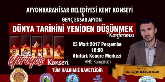 Konser ve konferans bir arada