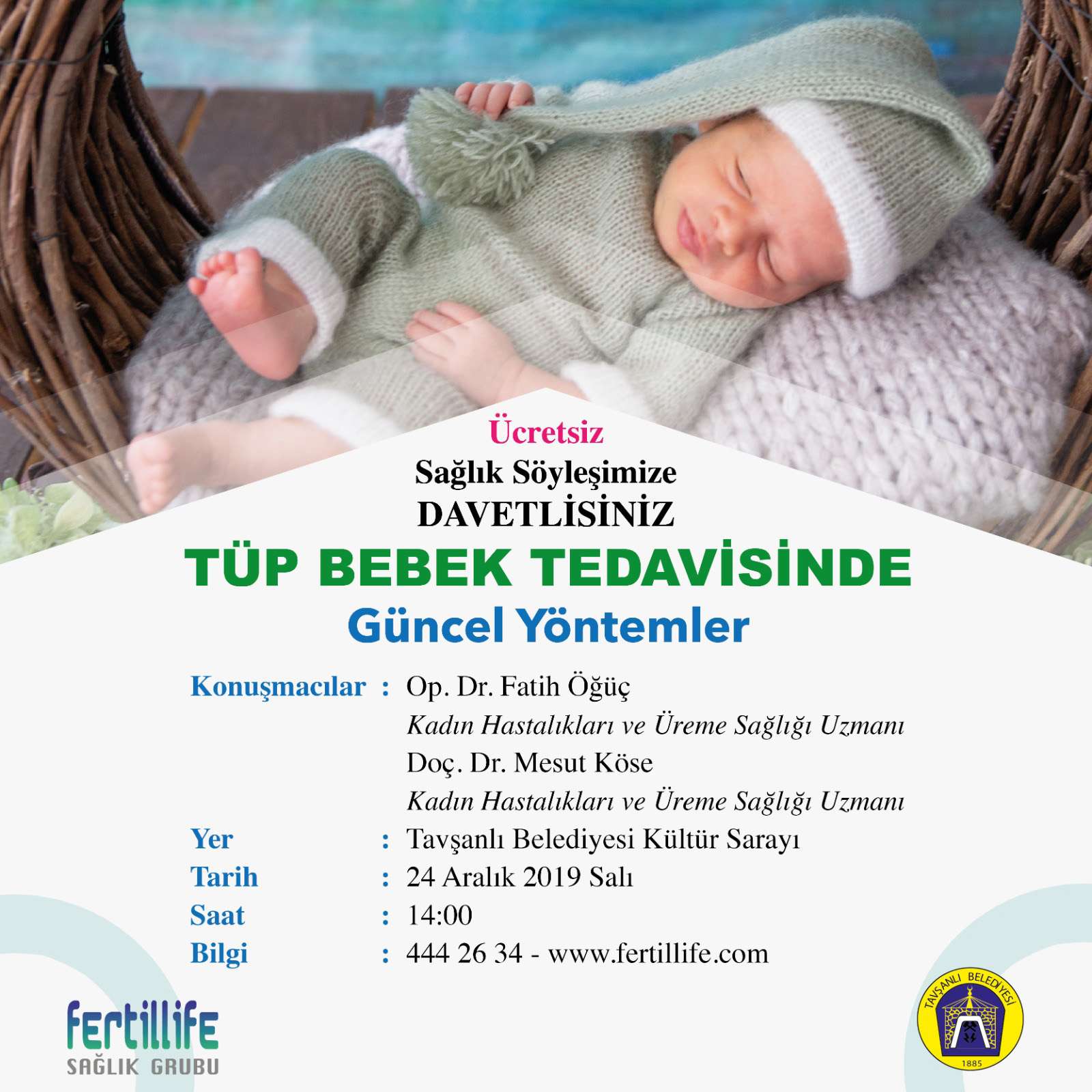 Fertillife sağlık söyleşisi düzenliyor