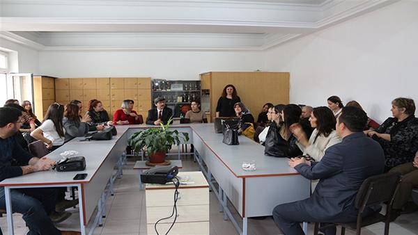 Değerler Eğitimi ve Tiyatro Sporu Projesi toplantısı gerçekleştirildi