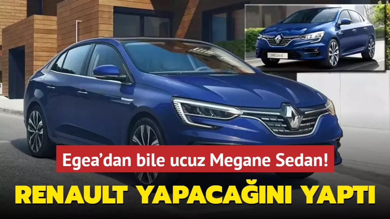 Renault Megane Ekim 2024 güncel fiyat listesi! Faizsiz taksitle 2024 model otomobil