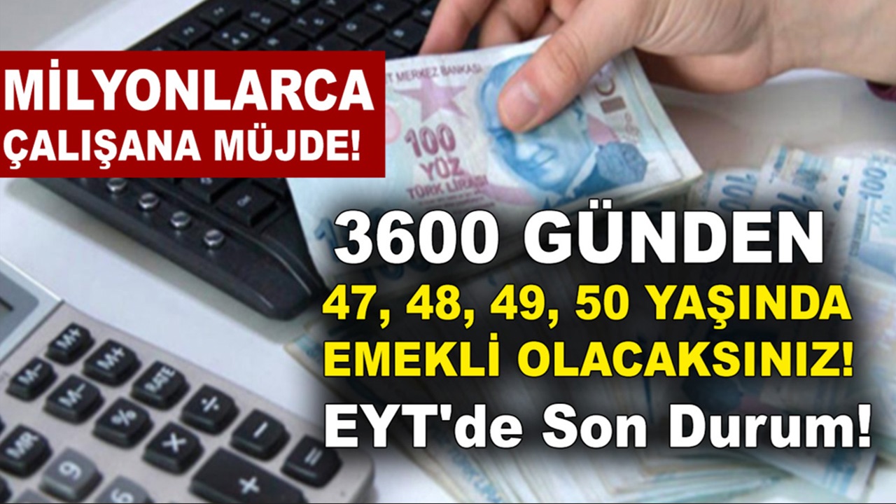 1999 ve 2008 arası sigortalı olanlara emeklilik HAKKI ÇIKTI! 40-47 Yaş Arasına Erken Emeklilik!