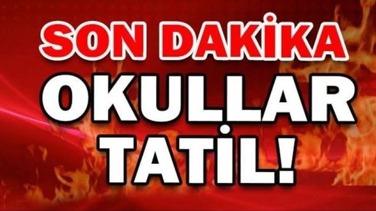 Bugün Okullar Tatil mi? İşte Kar Tatili Olan İller Listesi