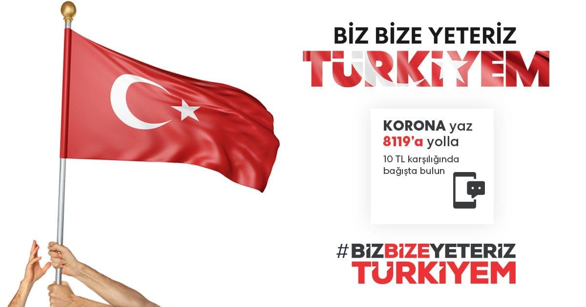 Milli Dayanışma Kampanyası “Biz Bize Yeteriz Türkiyem”